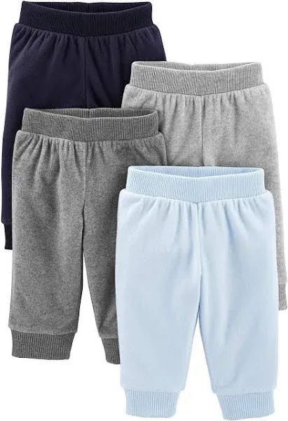 Simple Joys by Carter's Baby 4-Pack Fleece Pants