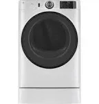 GE Profile 7.8 Cu. ft. White Front Load Smart Electric Dryer with Steam Cycle