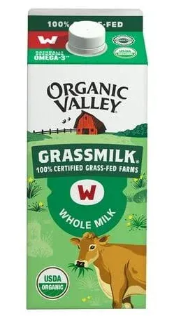 Organic Valley Whole Milk 0.5 Gal