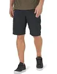 Men's Lee Extreme Motion Crossroads Cargo Shorts, Size: 36, Black