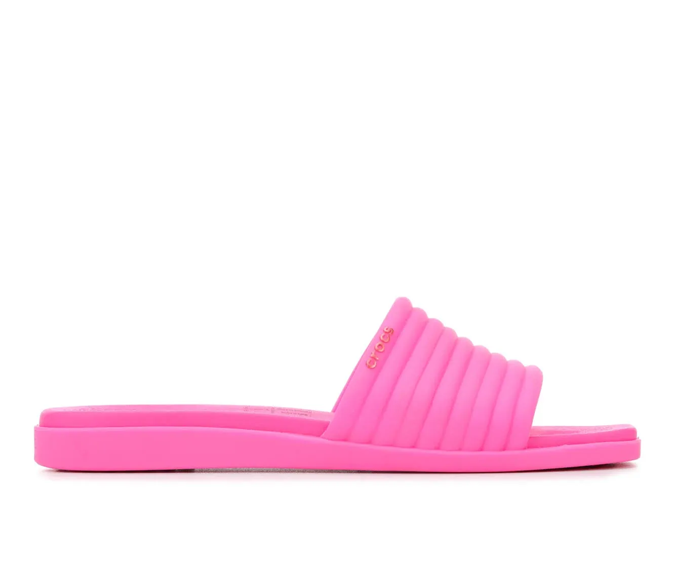 Crocs Women's Miami Slide, Pink, W9