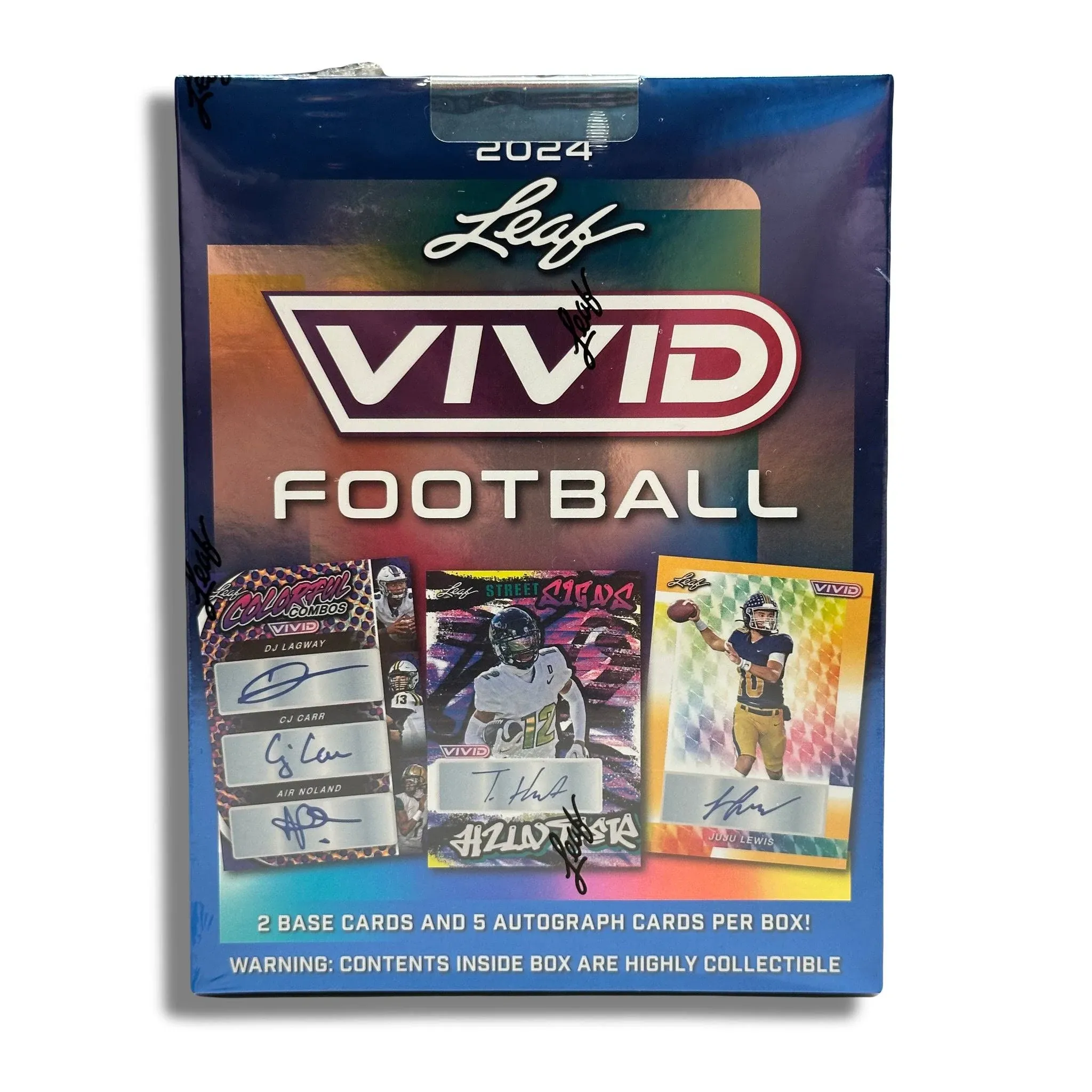 2024 Leaf Vivid Football Hobby Box