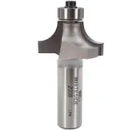 Whiteside 2008 1/4 in 1/2 length Rounding Over Carbide Router Bit 1/2-inch Shank