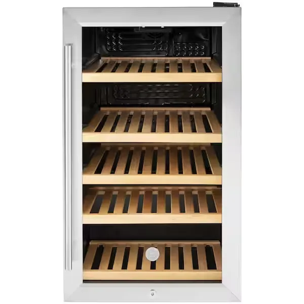 31-Bottle Beverage Cooler in Stainless Steel