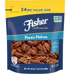 Fisher Chef's Naturals Pecan Halves