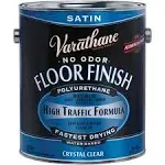 Varathane 230231 Crystal Clear Floor Finish 1 Gallon Satin