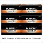 Duracell Coppertop 9V Alkaline Batteries Mn1604bkd