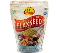 Premium Gold Organic Ground Flax Seed 4 Pound 1pc Gluten &amp; Allergen Free Kosher