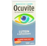 Ocuvite Eye Vitamin & Mineral Supplement, with Lutein, Tablets - 120 tablets