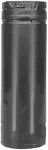 DuraVent 6" PelletVent Pro Straight Length Pipe, 3" / Black 3PVP-06B