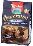 Loacker Quadratini Chocolate Wafer Cookies, 8.82 Ounce