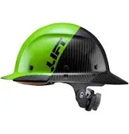 DAX Fifty 50 Carbon Fiber Cap Style Hardhat ANSI Compliant 6 Point