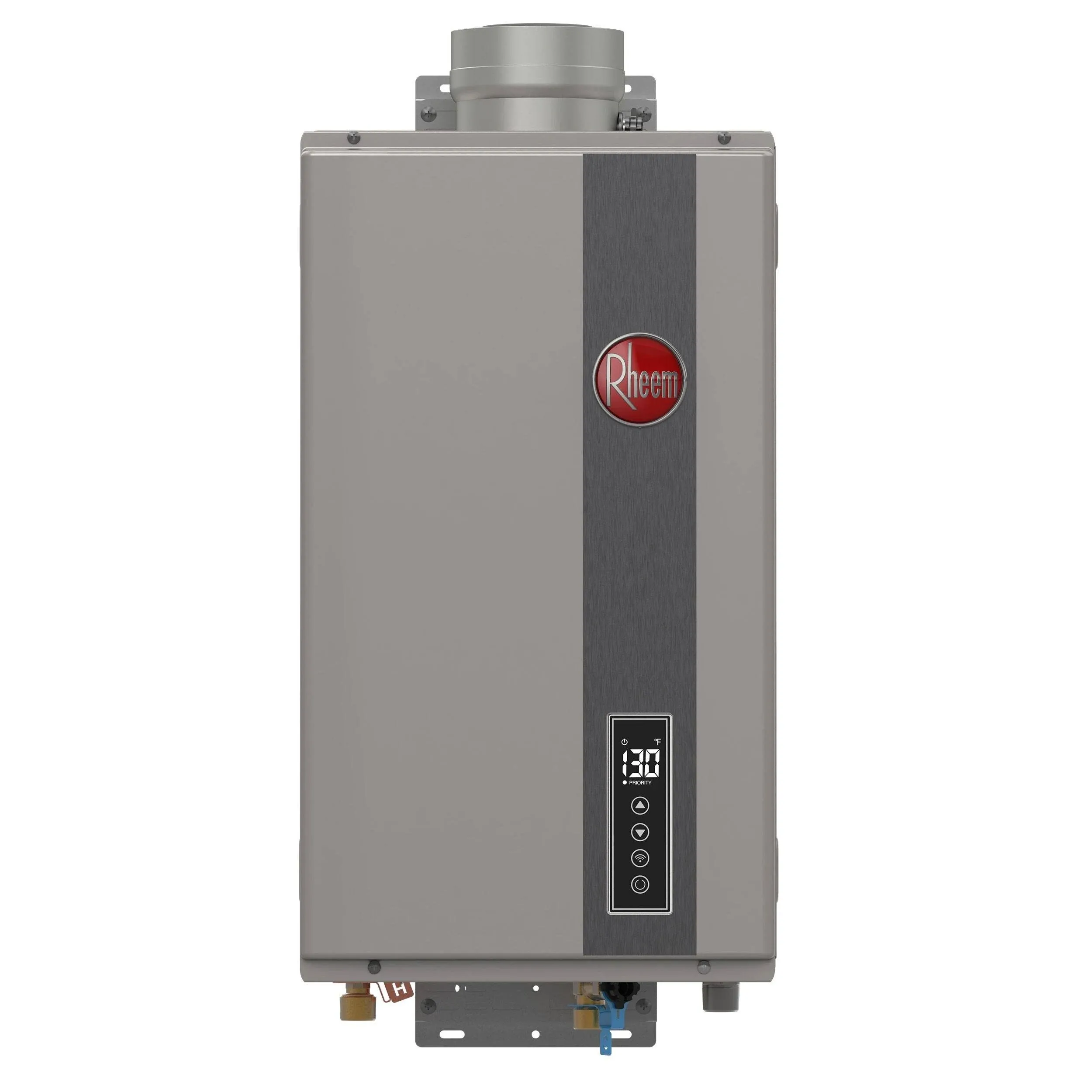 Rheem RTG-95DVELN-3 High Efficiency Non-Condensing Indoor Tankless Natural Gas Water Heater, 9.5 GPM with WiFi