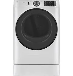 GE Smart Front Load Electric Dryer GFD55ESSNWW