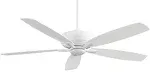 MinkaAire White Kola-XL 5-Blade 60" Energy Star Indoor Ceiling Fan w/ Remote