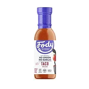 FODY FOOD COMPANY Nacho Typical Taco Sauce, 8.5 OZ - set of 4