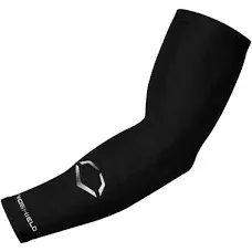 EvoShield Adult Solid Compression Arm Sleeve Navy - L-XL