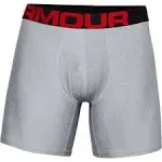 Under Armour UA Tech 6&#034; Boxerjock Boxer Briefs 2-Pack 1363619-400 Men&#039;s NIB