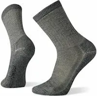 Smartwool Hike Classic Edition Full Cushion Men&#039;s Crew Socks, Taupe, Large