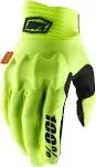 100% Cognito Gloves, Fluo Yellow/Black / XL