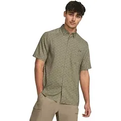 Under Armour Men’s UPF 30 Dockside Button Down Shirt-Coho-Med<wbr/>ium -New $55