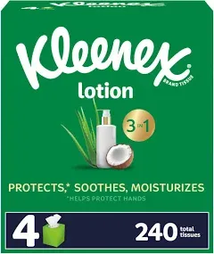 Kleenex Soothing Lotion Facial Tissues