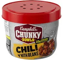 Campbell's Chunky Chili, with Beans, Roadhouse - 15.25 oz bowl