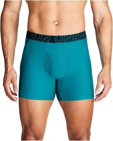 Men's Under Armour Performance Tech 6” Boxer Briefs – 3 Pack