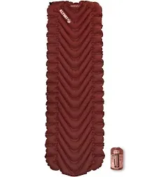 Klymit Static V Inflatable Sleeping Pad Camping Hiking Backpacking (Brick Red)