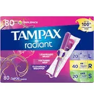 Tampax Radiant Tampons