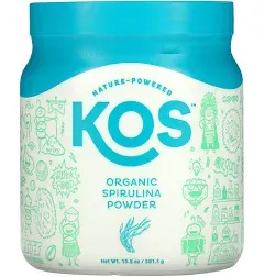 Kos 13.5 oz Organic Spirulina Powder