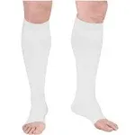 RelaxSanOpen-Toe Anti-Embolism Knee High Socks - 18 mmHg