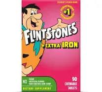 Flintstones Children's Chewable Multivitamin with Extra Iron