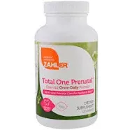 Zahler - Total One Prenatal - 120 Capsules