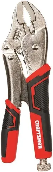 CRAFTSMAN 10-in Curved Jaw Locking Pliers with Wire Cutter 10WR, NEW