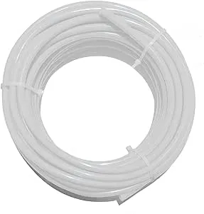 Beduan 10mm x 6.5mm Clear Pneumatic Tubing Pipe PU Polyurethane Air Compressor Tubing Hose Pipe Line Fluid Transfer 32.8ft 10 Meter