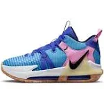 Nike Lebron Witness 7 Big Kids' Basketball Shoes Blue