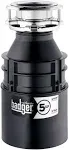 Insinkerator Badger 5XP Garbage Disposal, Standard Series 3/4 HP Continuous Feed