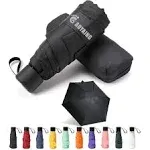 Small Mini Umbrella with Case by GAOYAINIG Light Compact Design Perfect for T...