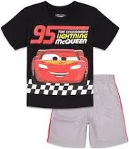 Disney Lion King Cars T-Shirt and Mesh Shorts Outfit Set Infant to Big Kid Sizes (18 Months - 10-12)