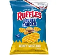 Ruffles Double Crunch Honey Mustard Potato Chips