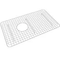 Rohl Wire Sink Grid For 6307 Kitchen Sinks In Stainless Steel With Feet 26 1/4" X 15 1/4"