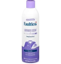 Faultless Ironing Spray Starch Lavender Scent 20 oz