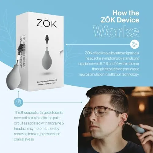 Zok Naturally Reduce Tension & Pressure Inside the Head