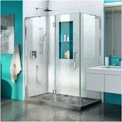 DreamLine Quatra Plus Frameless Hinged Shower Enclosure