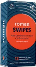 Roman Swipes Endurance Wipes