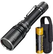 Fenix HT30R 1640 Yards Long Throw LEP Flashlight, USB-C Rechargeable