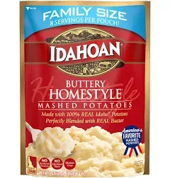 &#034;Idahoan Buttery Homestyle Mashed Potatoes - 32 oz., 8-Pack&#034;