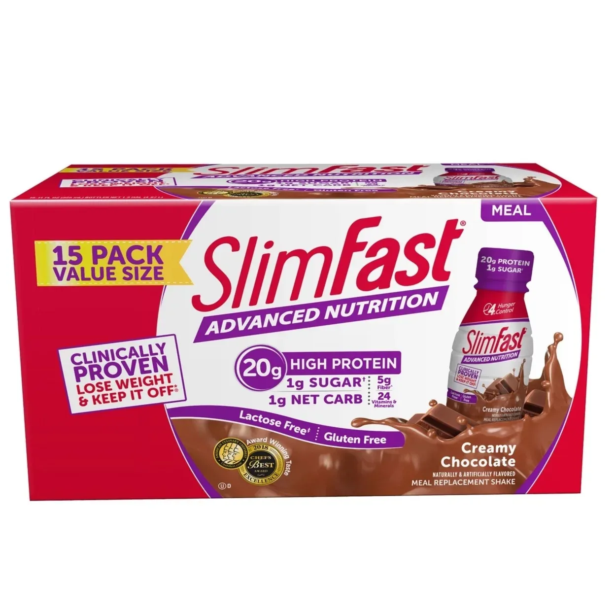 SlimFast Creamy Chocolate Meal Replacement Shake