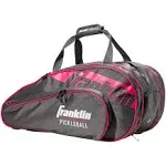 Franklin Pro Series Pickleball Paddle Bag, Pink/Gray